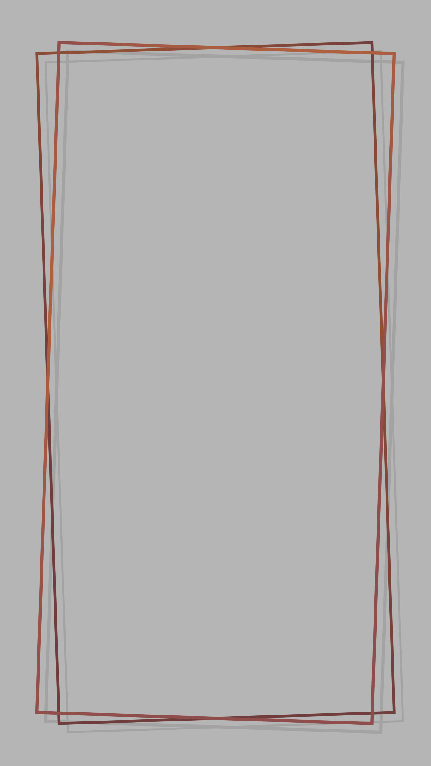 About Us 2 a frame of red and orange strings